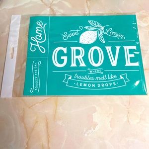 Retired Chalk Couture Size B Club Couture Sweet Lemon Grove Transfer!